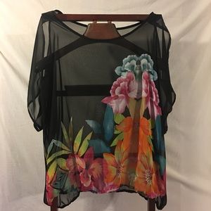 Maurices women’s sheer top plus size 2